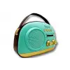 Crownwell Taşınabilir Bluetooth Retro Radyo Arizona Serisi / Blue