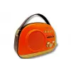 Crownwell Taşınabilir Bluetooth Retro Radyo Arizona Serisi / Orange