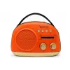 Crownwell Taşınabilir Bluetooth Retro Radyo Arizona Serisi / Orange
