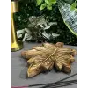 Ahşap Çınar Yaprağı Çubuk Tütsülük