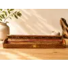 Ahşap Uzun Tütsü Kapaklı Hazne (51cm) Bahçe Tütsüsü