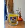 Papatya Kokulu Cam Bardak Mum