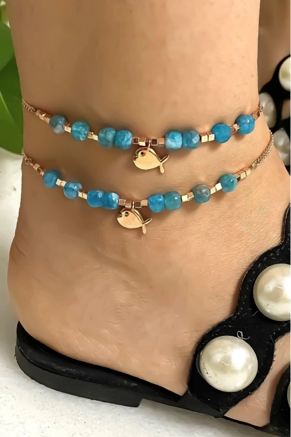 Apatit Taşlı Balık Detaylı Halhal