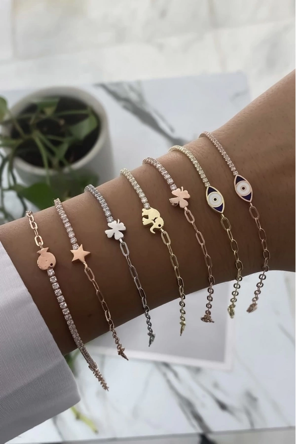 Ataç Zincirli Suyolu Bileklik