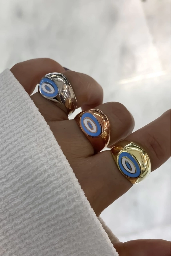 Bombeli Mineli Yüzük