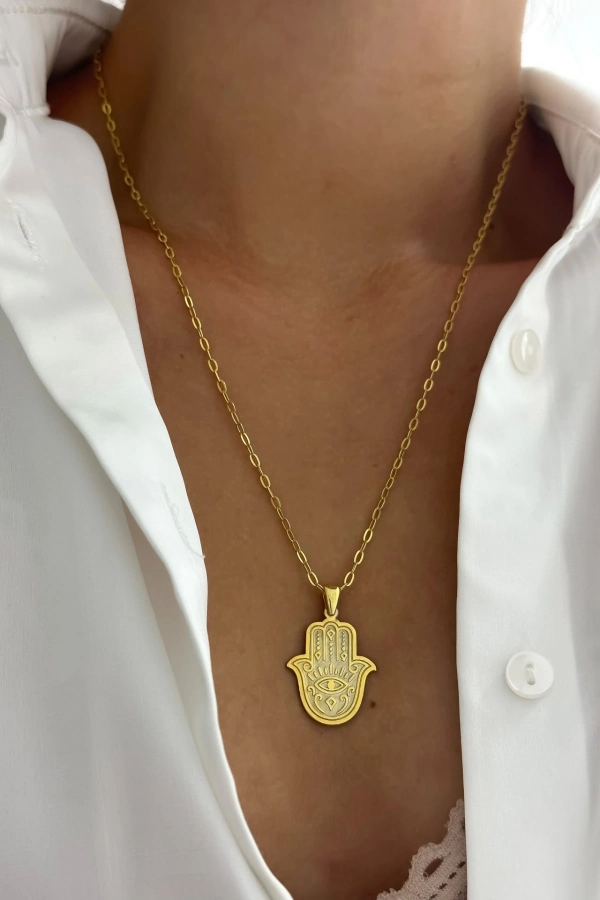 Hamsa Kolye Büyük