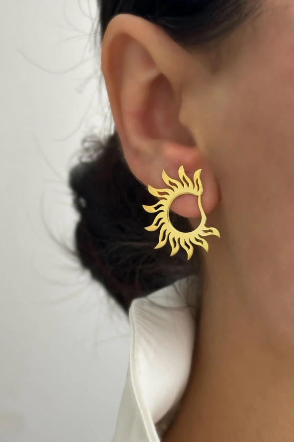 Büyük Güneş Küpe