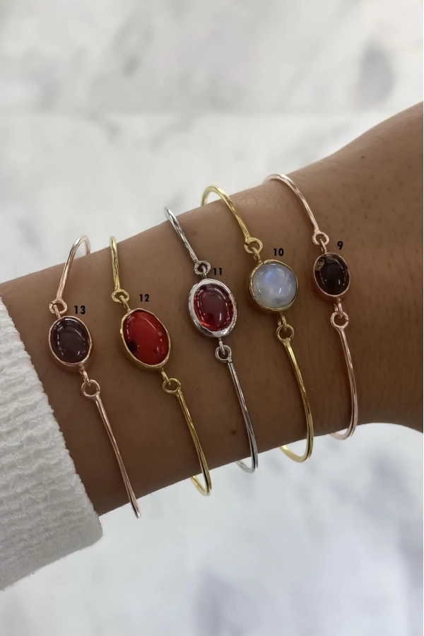 Doğal Taşlı Bileklik