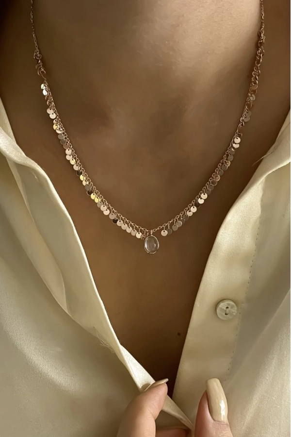 Pullu Kolye Turmalin