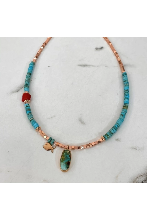 Firuze Tasarım Kolye