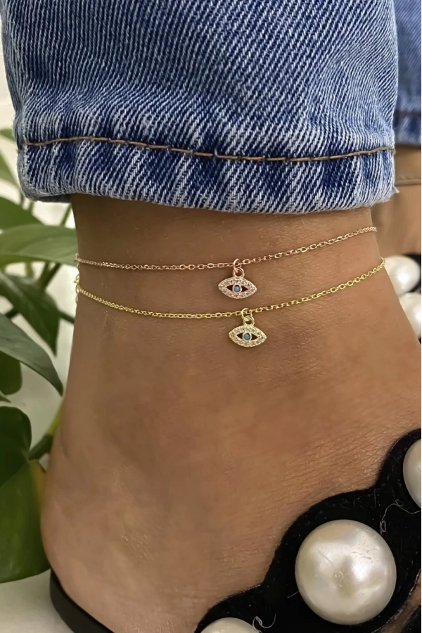 Göz Detaylı Halhal