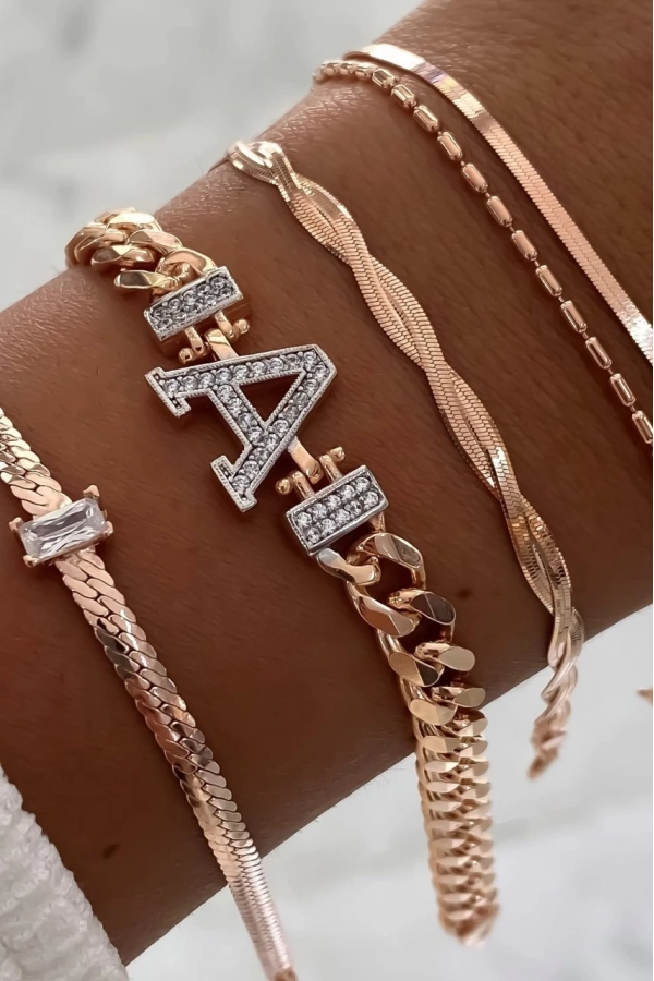 Harfli Gurmet Bileklik