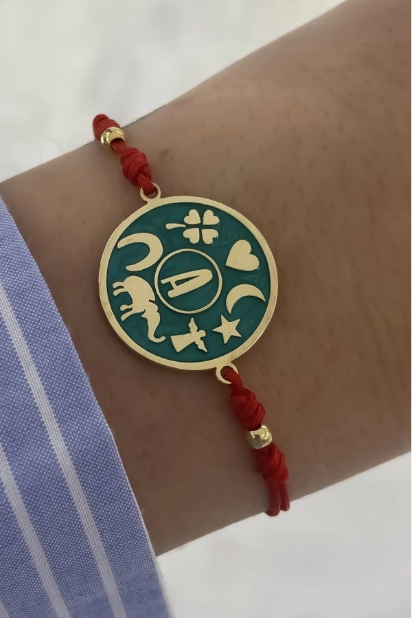 Harfli Şans Bilekliği