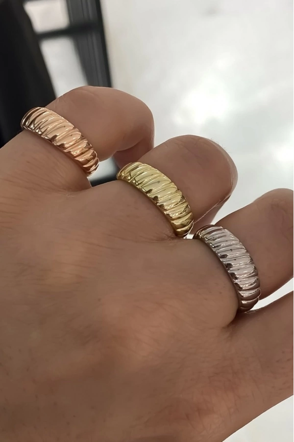 İnce Vintage Yüzük