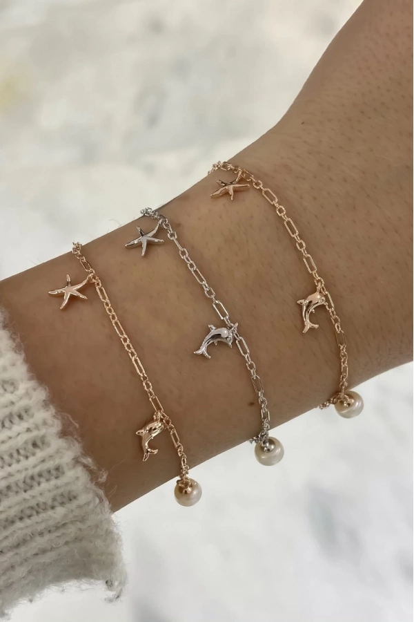 İncili Deniz Bileklik