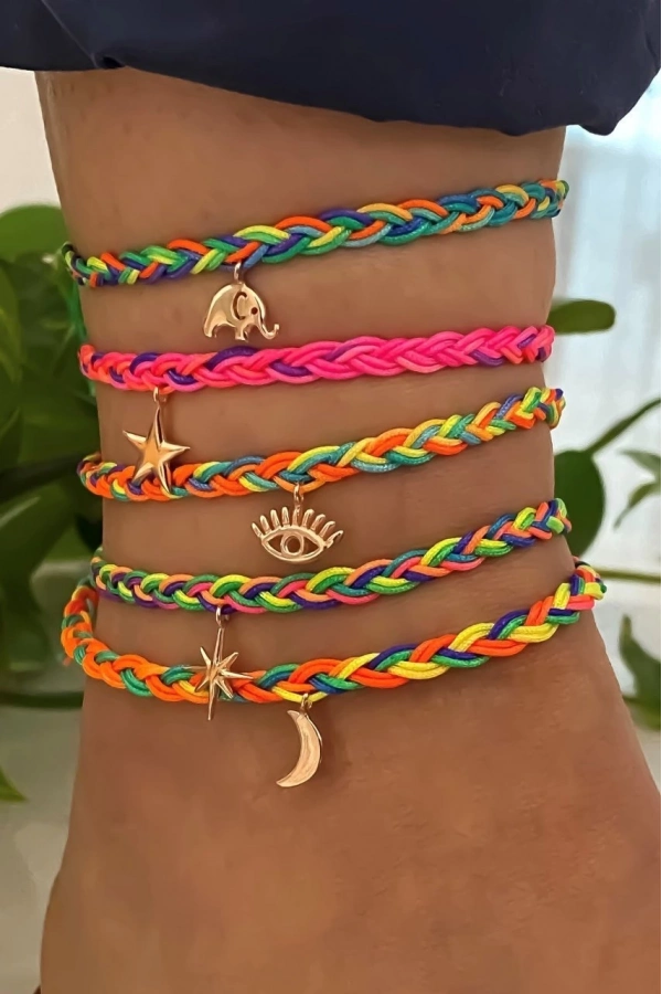 İpli Neon Halhallar