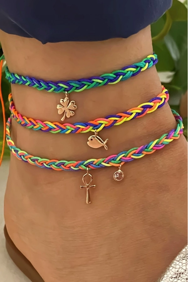 İpli Neon Halhallar