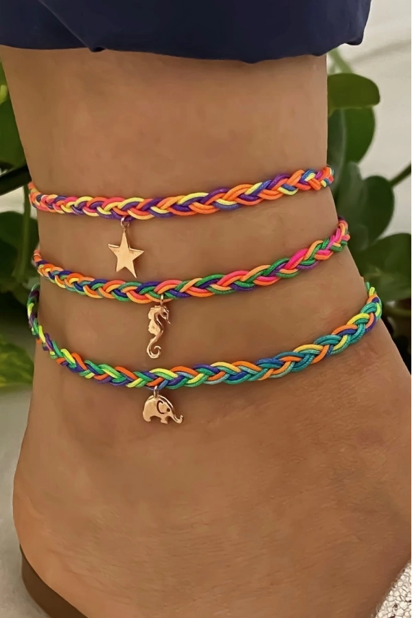 İpli Neon Halhallar