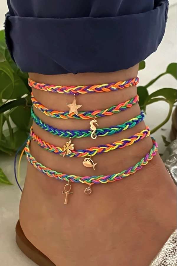 İpli Neon Halhallar