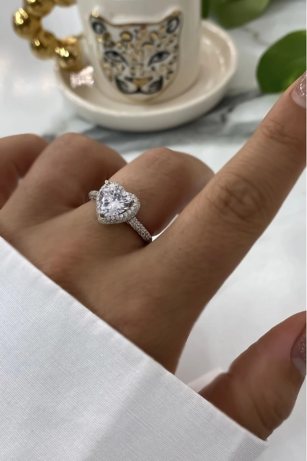 İtalyan Kalp Yüzük