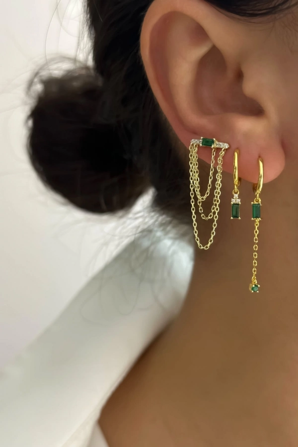 İtalyan Zincir Küpe