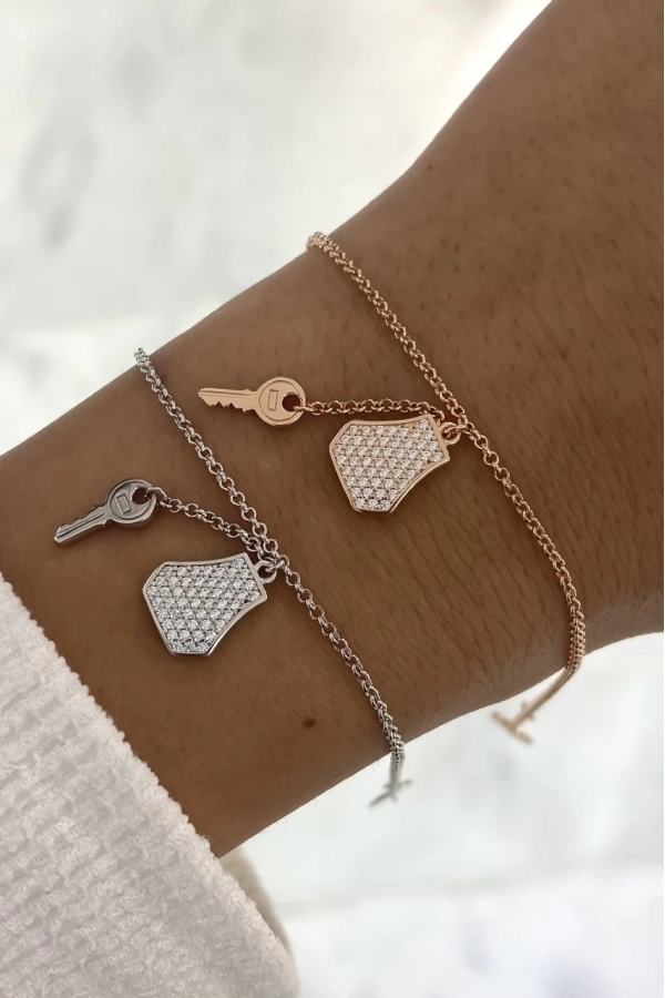 İthal Anahtar Detaylı Bileklik