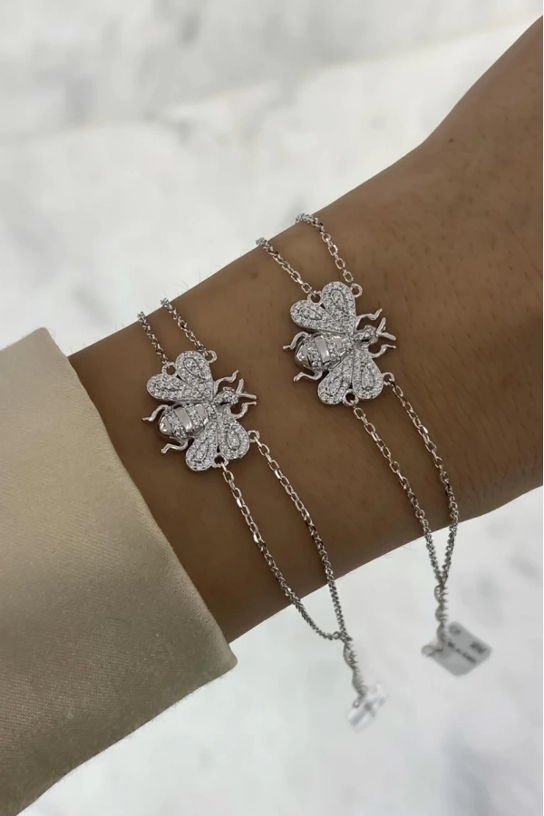 İthal Taşlı Arı Bileklik