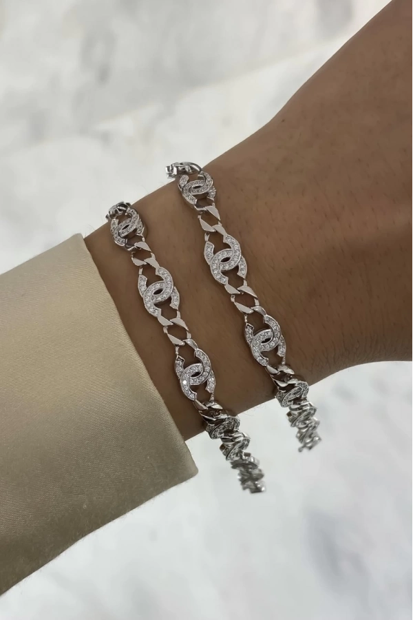 İthal Taşlı C Gurmet Bileklik