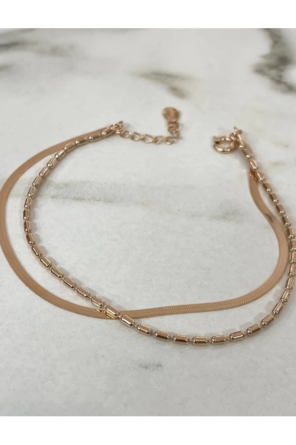 Kendinden İkili İtalyan Ezme Bileklik