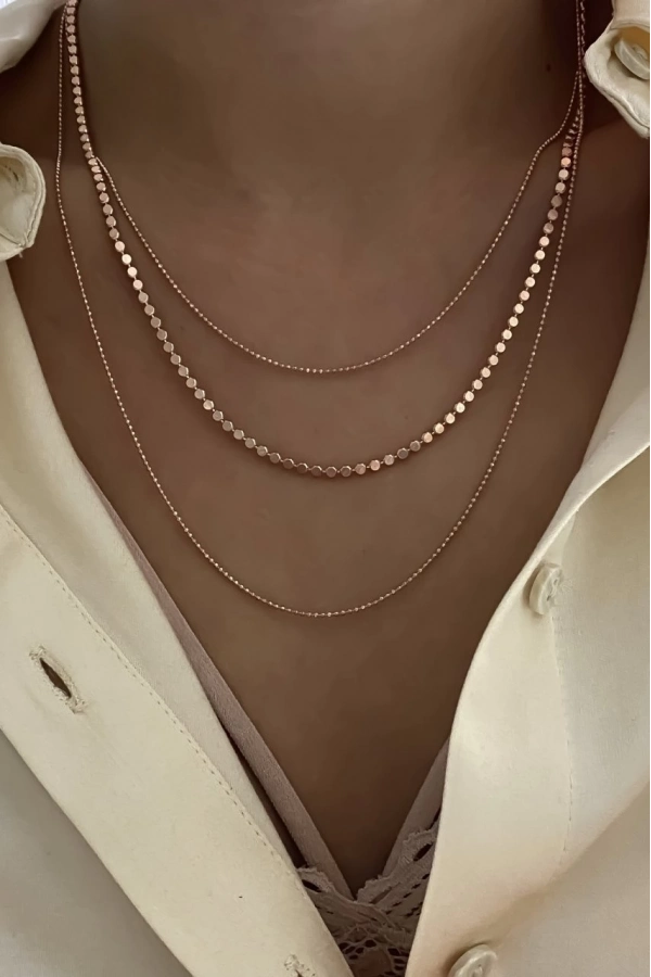 Kendinden Üçlü Kolye