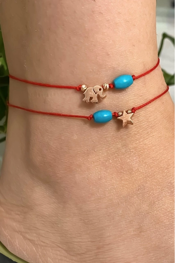 Kırmızı İpli Halhal