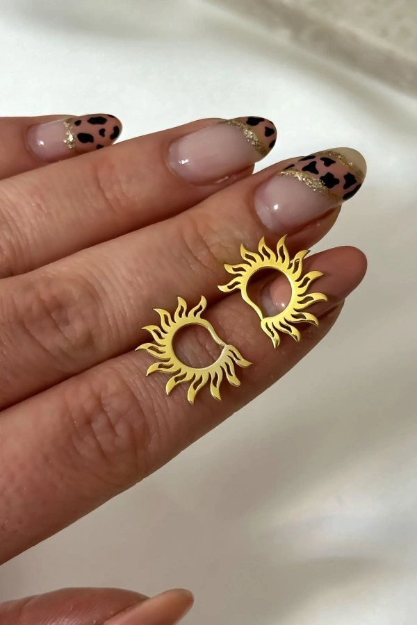 Küçük Boy Güneş Küpe