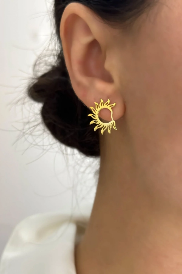 Küçük Boy Güneş Küpe