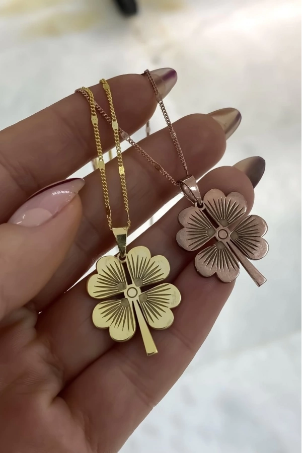 Küçük Yonca Kolye