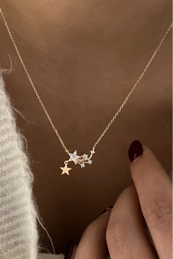 Kuyruklu Yıldız Kolye