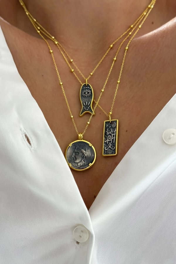 Madalyon Tılsım Kolye