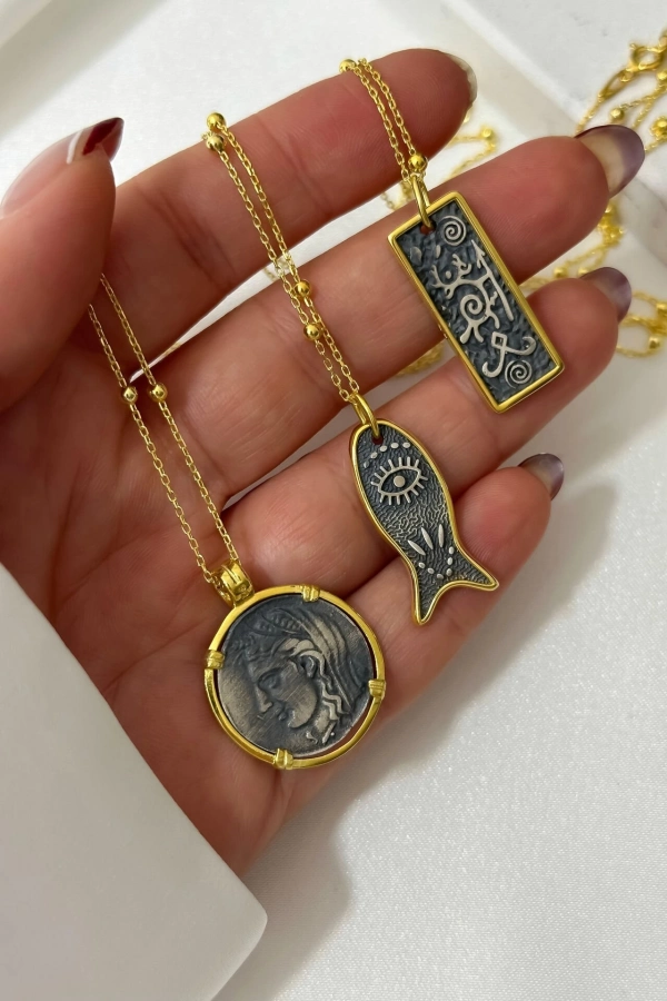 Madalyon Tılsım Kolye