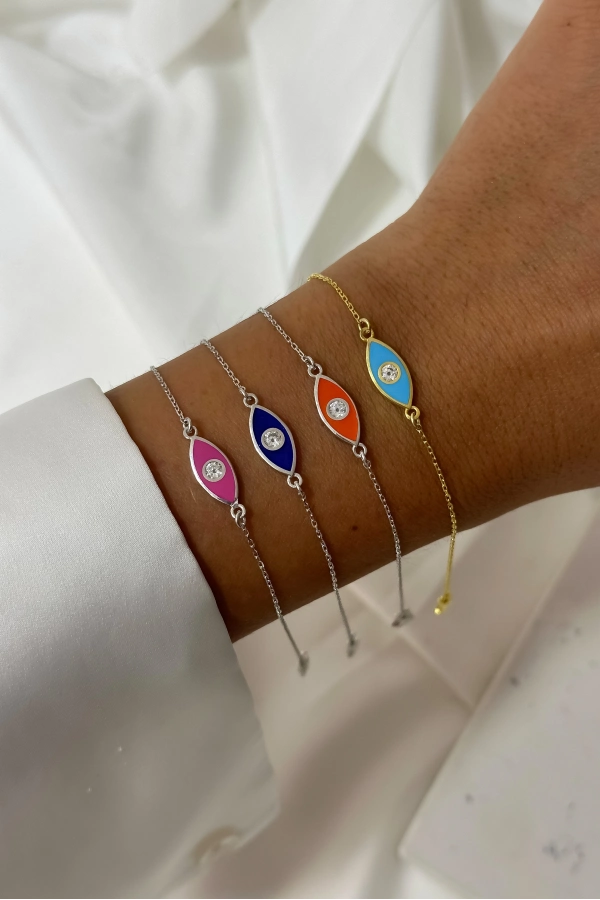 Mine İşçilikli Göz Bileklik