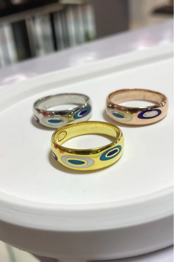 Mine İşçilikli Yüzük