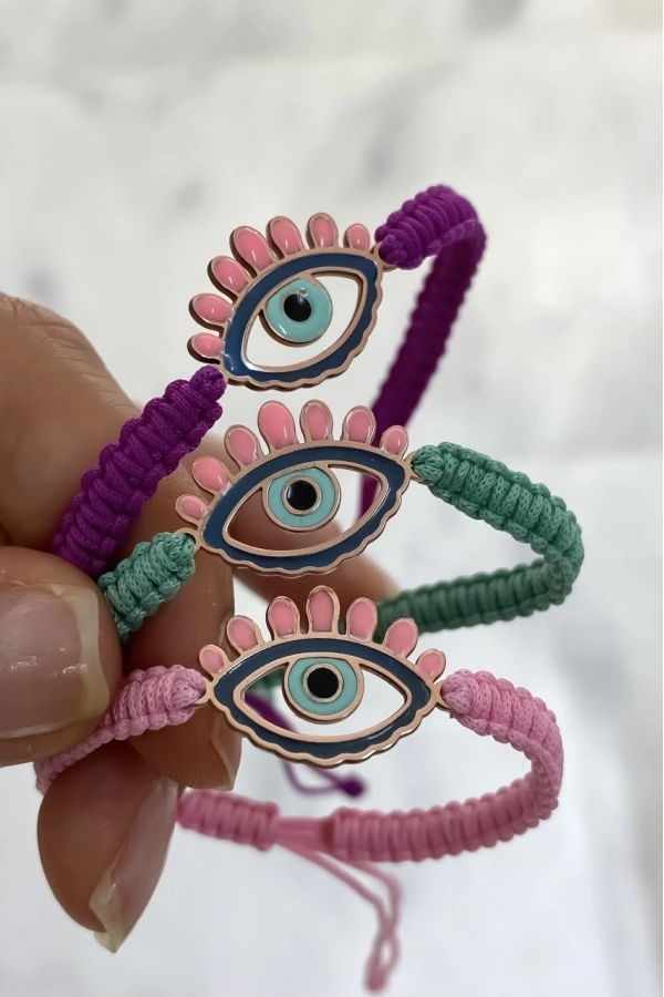 Mineli Göz Bileklik