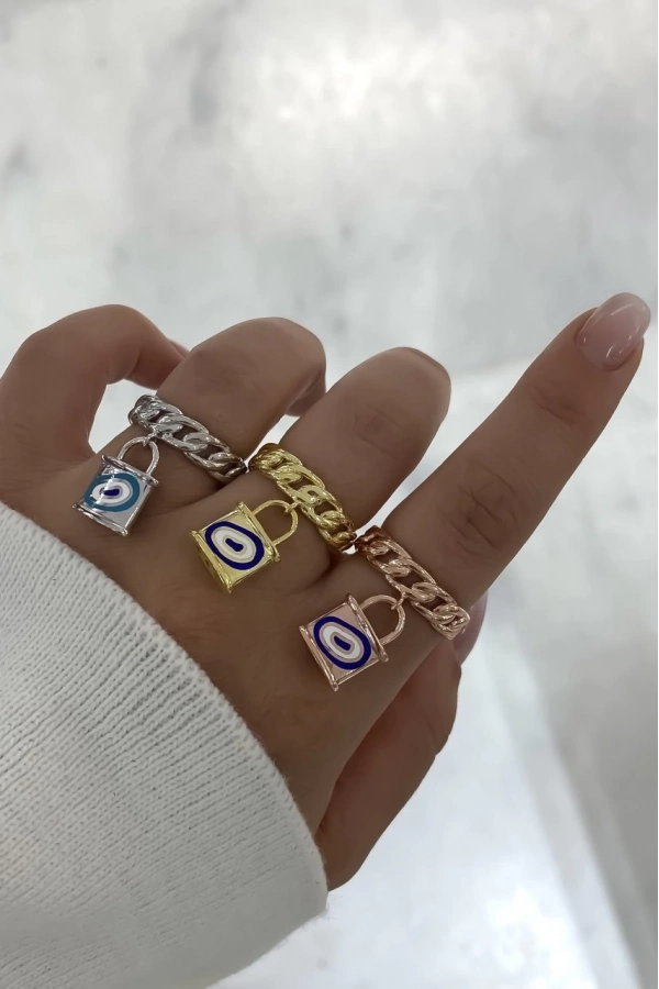 Mineli Kilit Yüzük