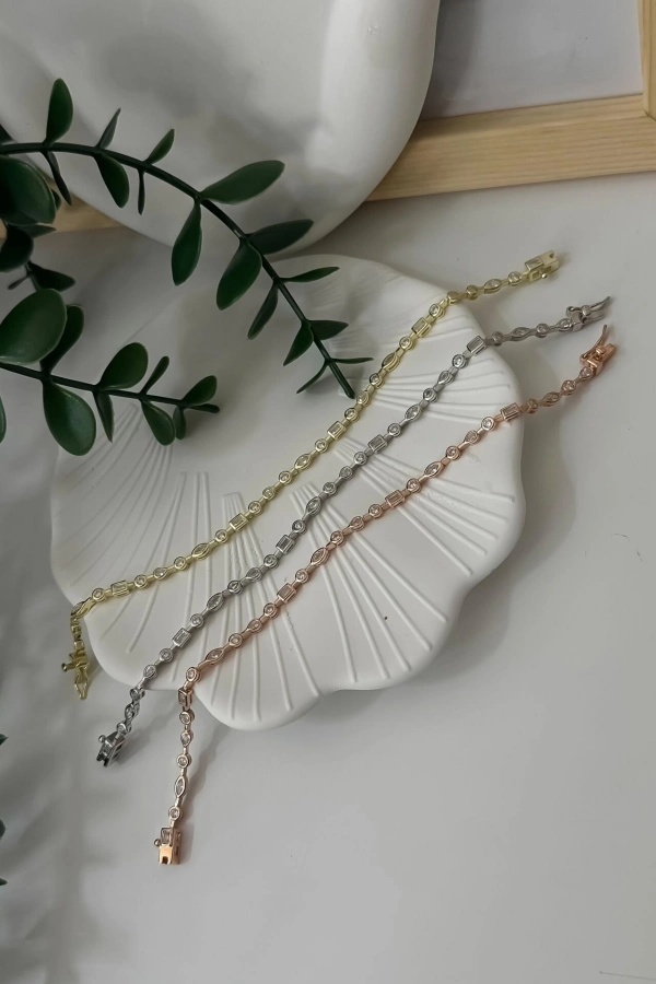 Minimal Figürlü Suyolu Bileklik