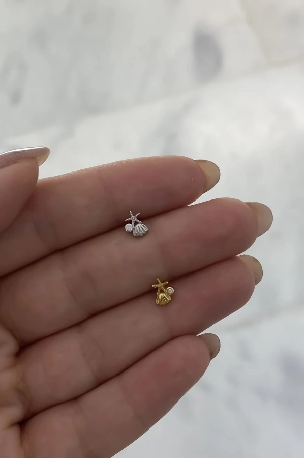 Minimal İstiridye Piercing