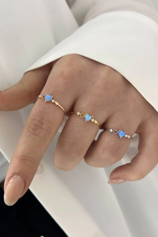 Minimal Kalp Yüzük