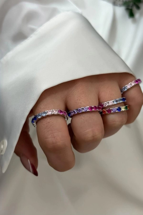 Mis Taşlı Tamtur Yüzük