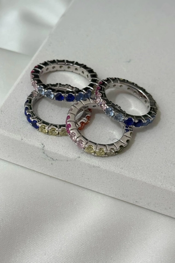 Mis Taşlı Tamtur Yüzük