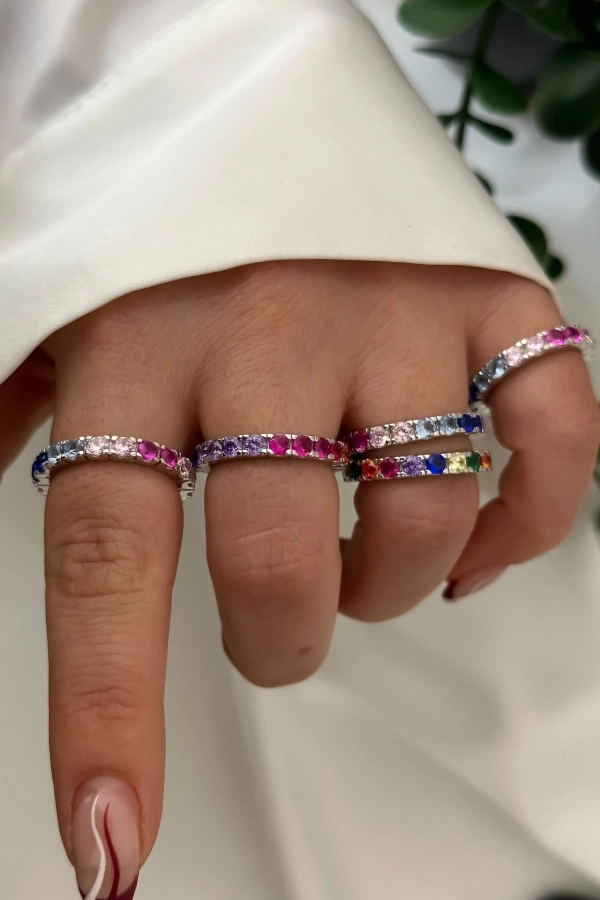 Mis Taşlı Tamtur Yüzük