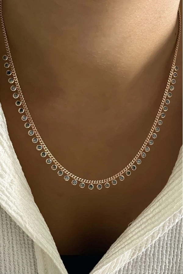 Nohut Kolye Mistik Topaz