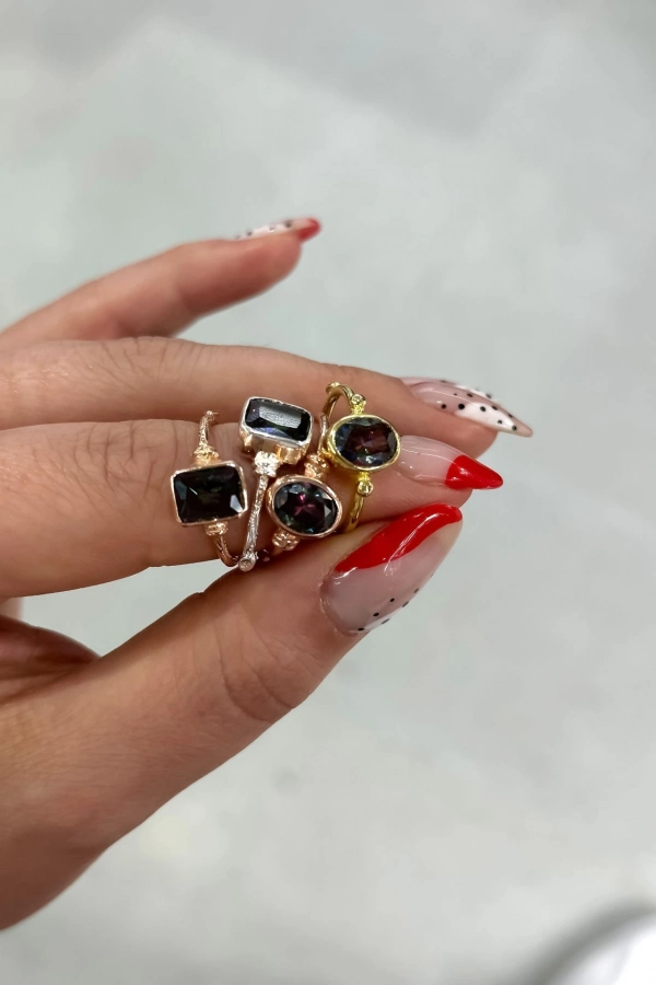 Mistik Topaz Yüzük