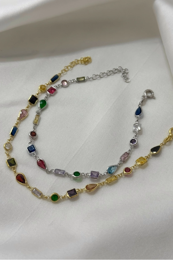 Mix Taşlı Sıvama Bileklik